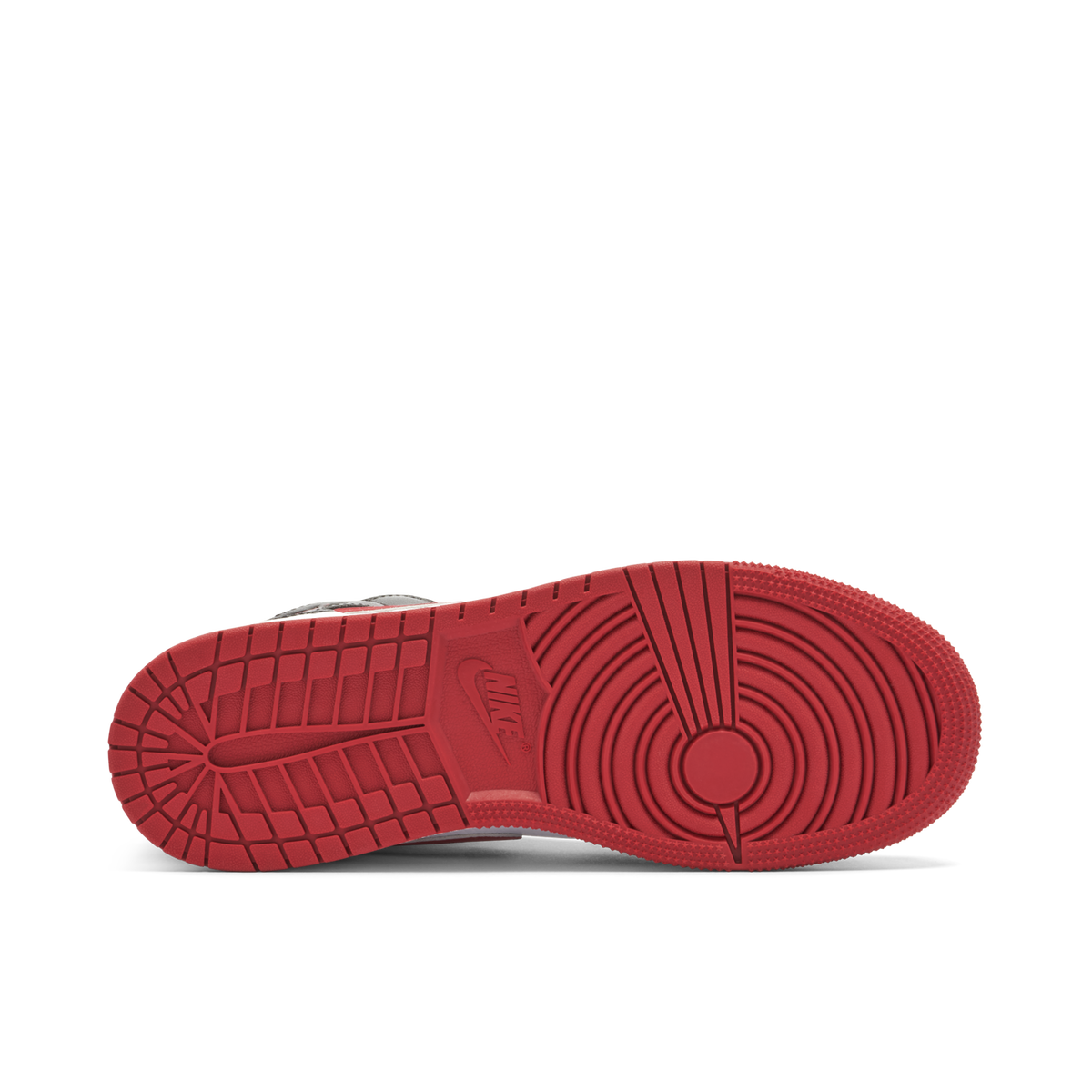 Air Jordan 1 Mid Gym Red Black White (GS) sneaker product image 2 | Foot Spikes