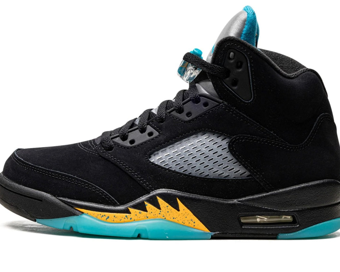 Air Jordan 5 "Aqua" sneaker product image 1 | Foot Spikes