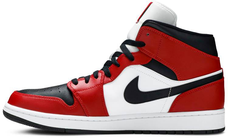 Air Jordan 1 Mid 'Chicago Black Toe' sneaker product image 1 | Foot Spikes