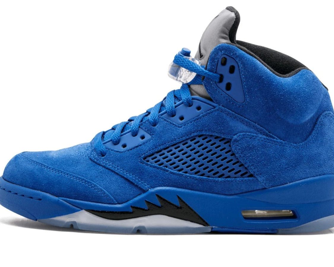Air Jordan 5 Retro "Blue Suede" sneaker product image 1 | Foot Spikes
