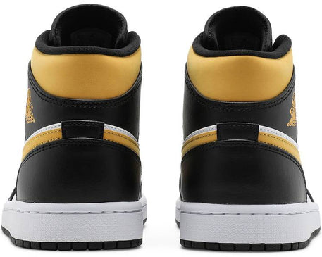 Air Jordan 1 Mid 'Black University Gold' sneaker product image 3 | Foot Spikes