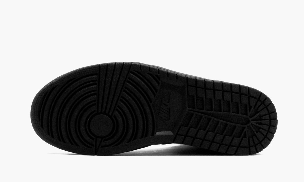Air Jordan 1 Mid GS 'Triple Black' sneaker product image 2 | Foot Spikes