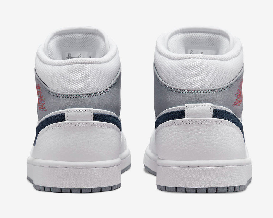 Air Jordan 1 Mid 'Paris' sneaker product image 3 | Foot Spikes
