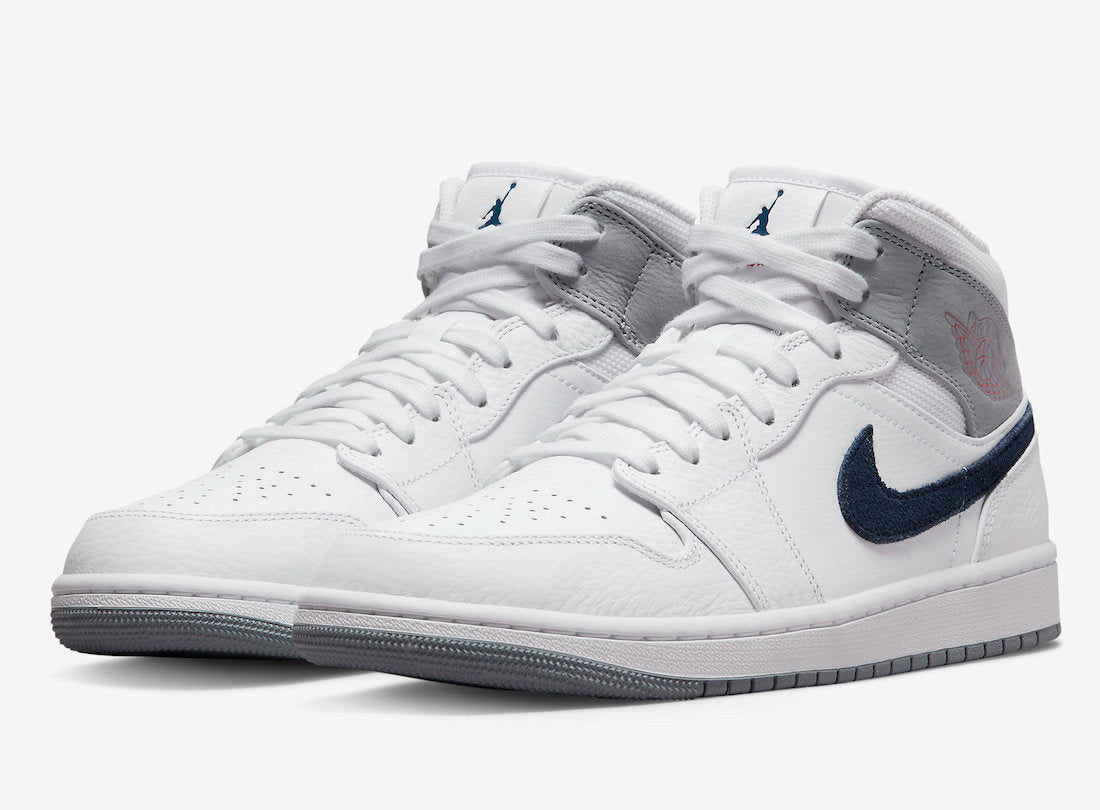 Air Jordan 1 Mid 'Paris' sneaker product image 4 | Foot Spikes