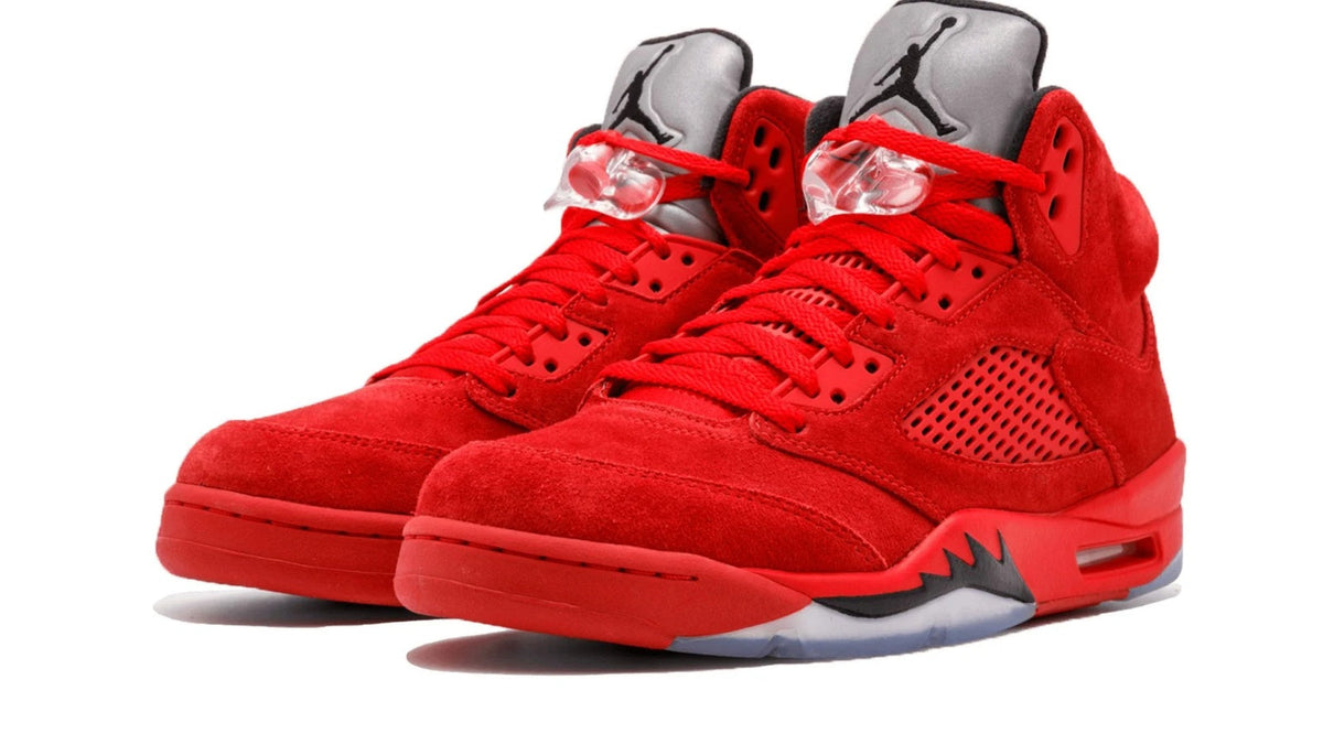 Air Jordan 5 Retro "Red Suede" sneaker product image 2 | Foot Spikes