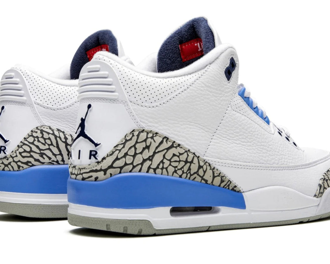 Air Jordan 3 Retro "UNC" sneaker product image 4 | Foot Spikes