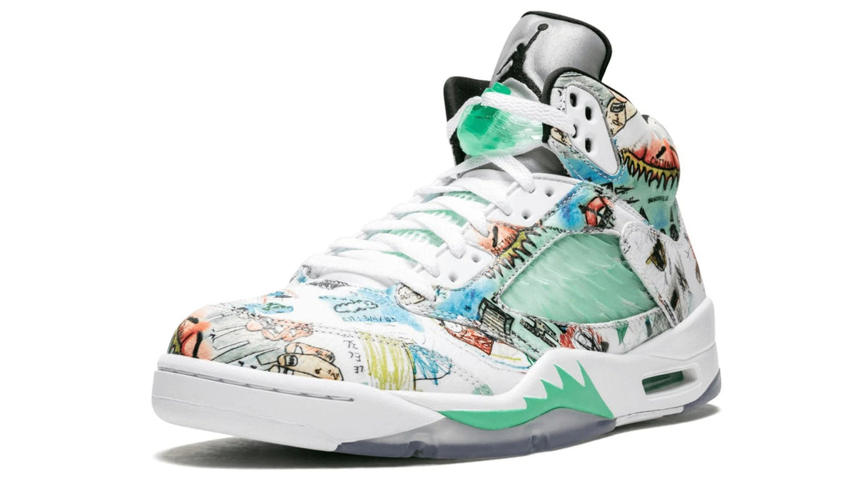 Air Jordan 5 Retro "WINGS" sneaker product image 3 | Foot Spikes