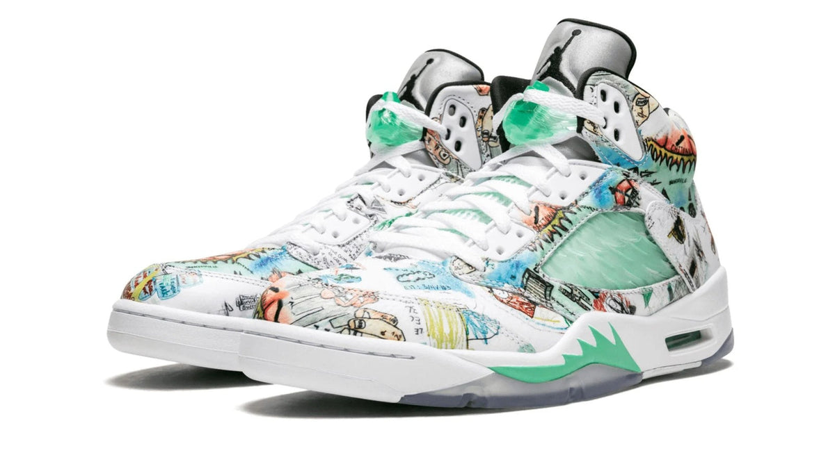 Air Jordan 5 Retro "WINGS" sneaker product image 2 | Foot Spikes