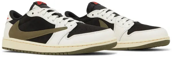 Travis Scott x Air Jordan 1 Retro Low OG 'Canary' (Women's) sneaker product image 4 | Foot Spikes