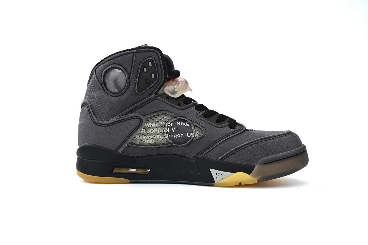 Off-White x Air Jordan 5 Retro SP 'Muslin' sneaker product image 4 | Foot Spikes