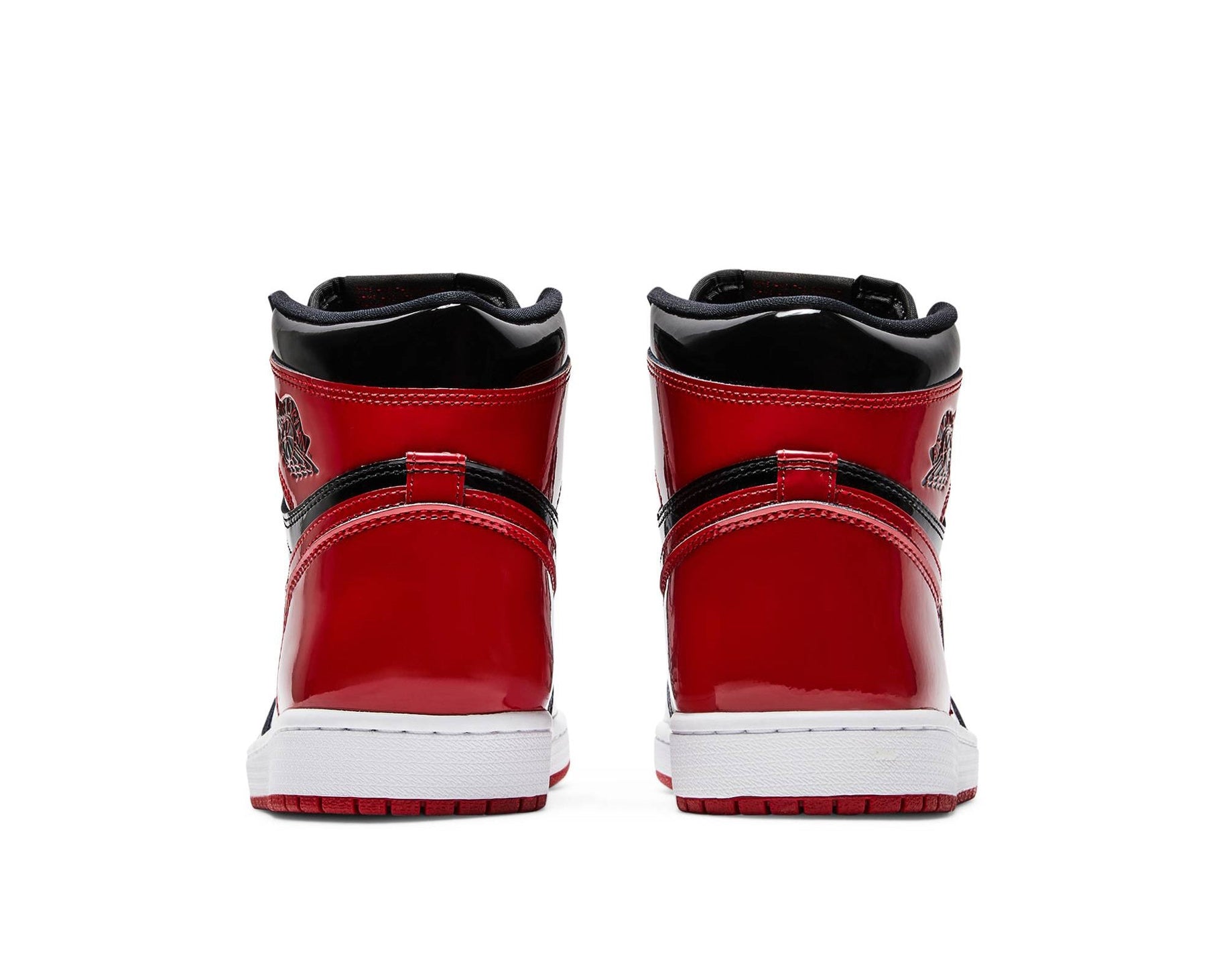 Air Jordan 1 Retro High OG 'Patent Bred' sneaker product image 3 | Foot Spikes