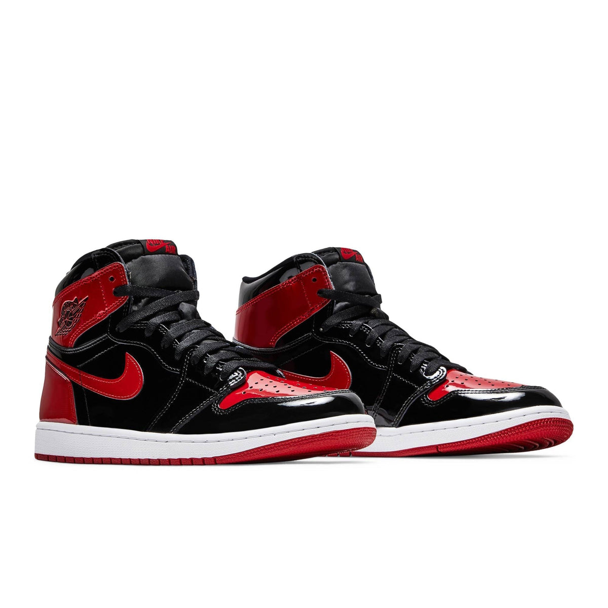 Air Jordan 1 Retro High OG 'Patent Bred' sneaker product image 4 | Foot Spikes