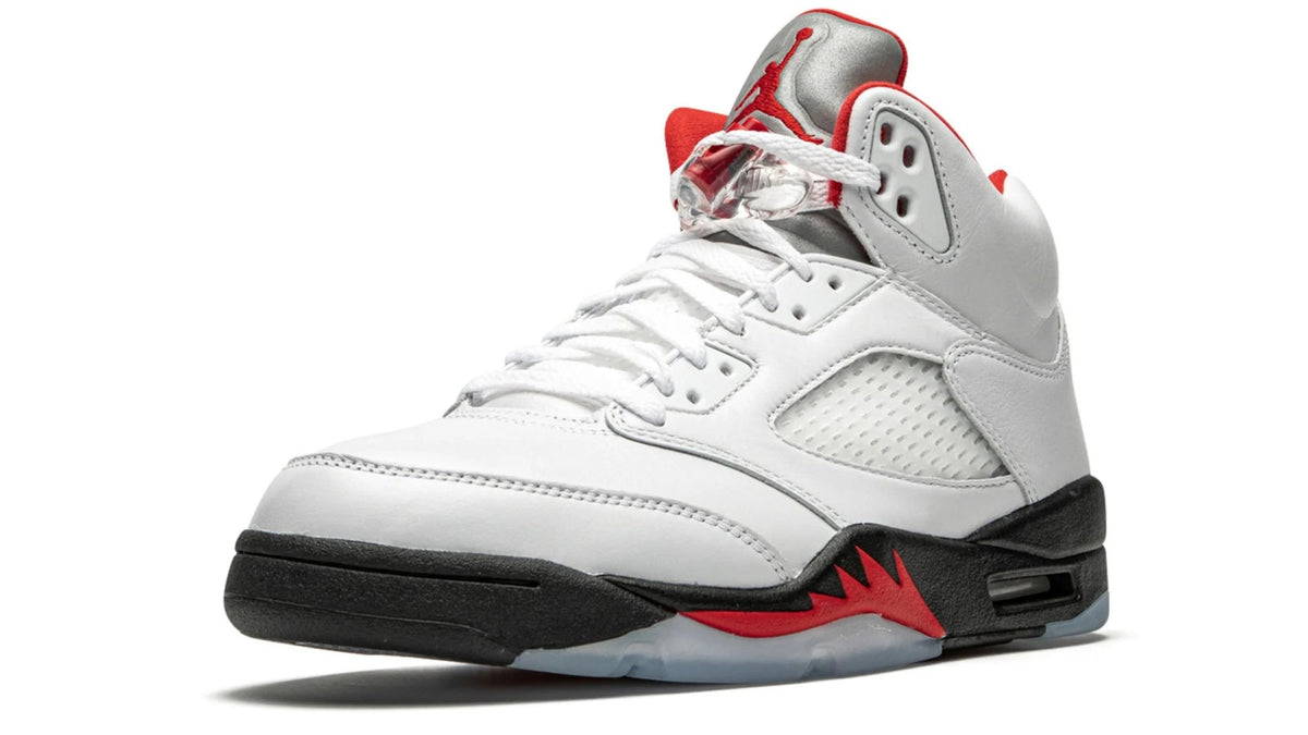 Air Jordan 5 Retro "Fire Red Silver Tongue 2020" sneaker product image 3 | Foot Spikes