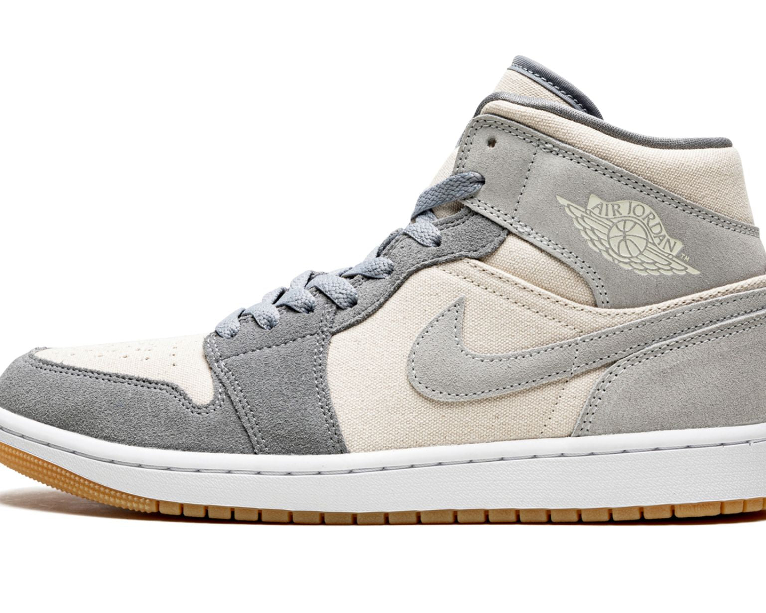 Air Jordan 1 Mid SE 'Coconut Milk Particle Grey' sneaker product image 1 | Foot Spikes