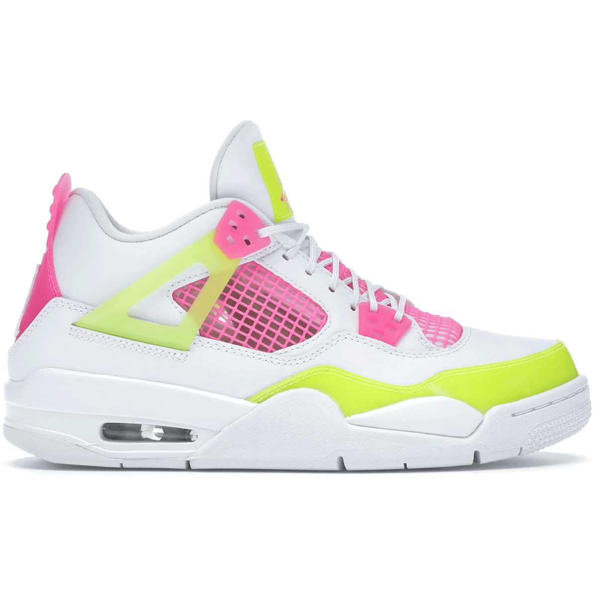 Air Jordan 4 Retro SE PS 'Lemon Venom' sneaker product image 4 | Foot Spikes