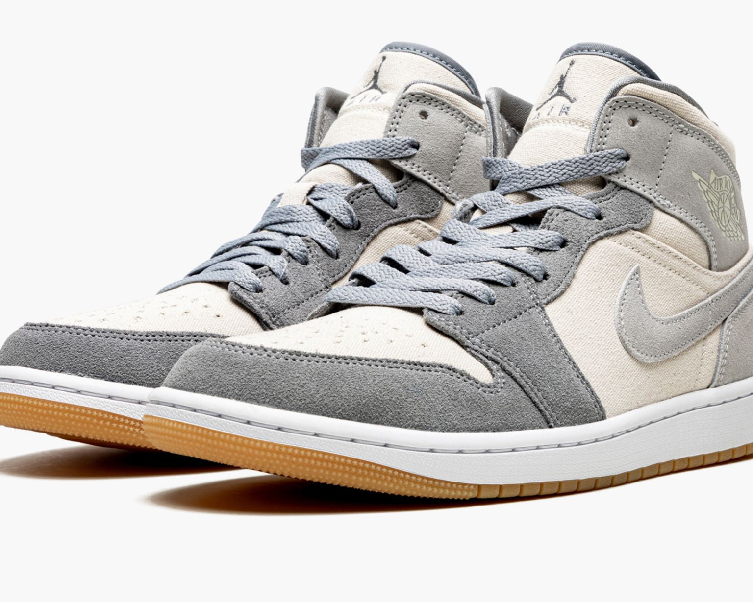 Air Jordan 1 Mid SE 'Coconut Milk Particle Grey' sneaker product image 4 | Foot Spikes