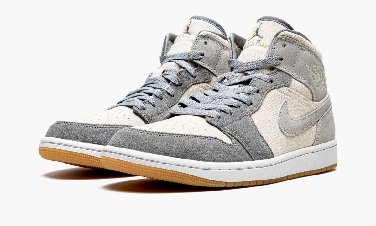 Air Jordan 1 Mid SE 'Coconut Milk Particle Grey' sneaker product image 4 | Foot Spikes