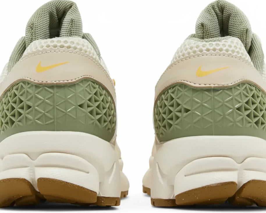 Women's Air Zoom Vomero 5 'Pale Ivory Oil Green' sneaker product image 3 | Foot Spikes