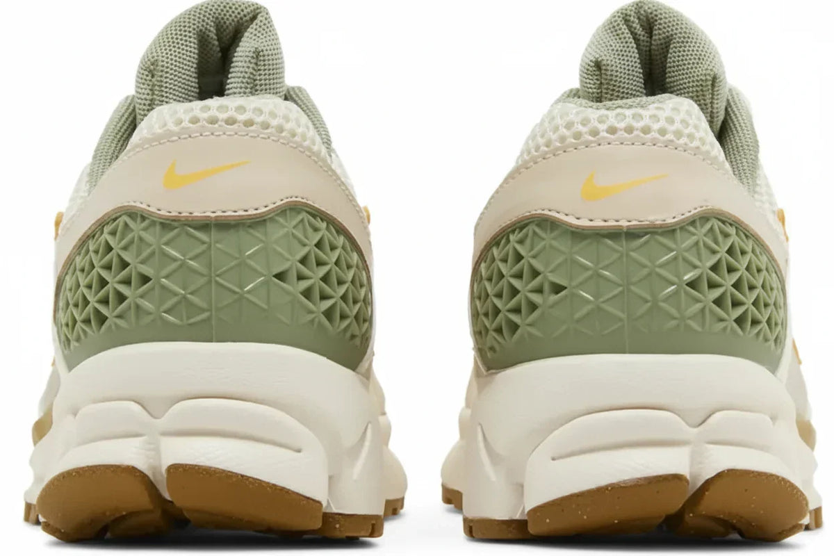 Women's Air Zoom Vomero 5 'Pale Ivory Oil Green' sneaker product image 3 | Foot Spikes