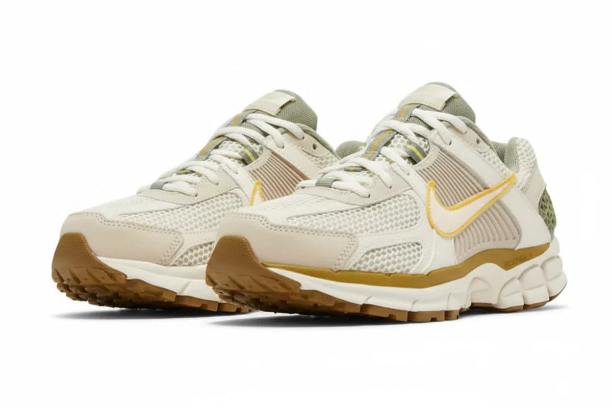 Women's Air Zoom Vomero 5 'Pale Ivory Oil Green' sneaker product image 4 | Foot Spikes