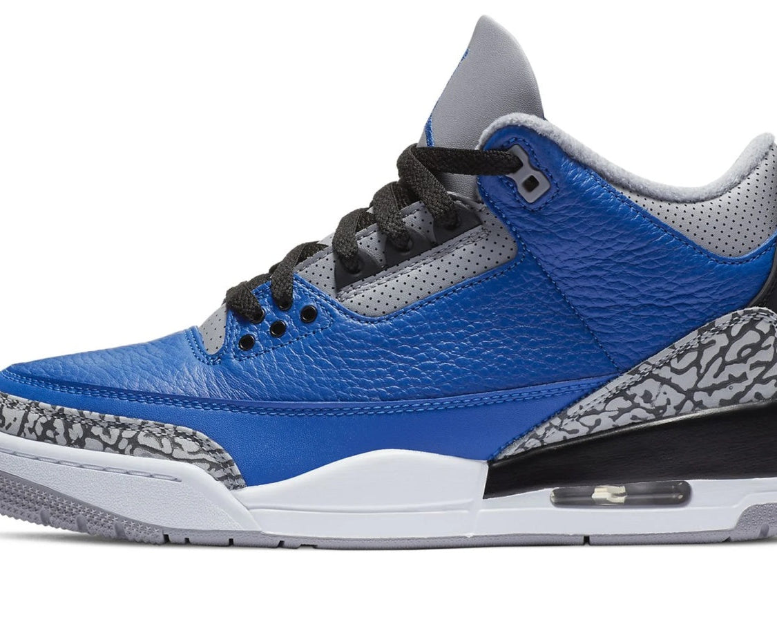 Air Jordan 3 Retro "Blue Cement" sneaker product image 1 | Foot Spikes