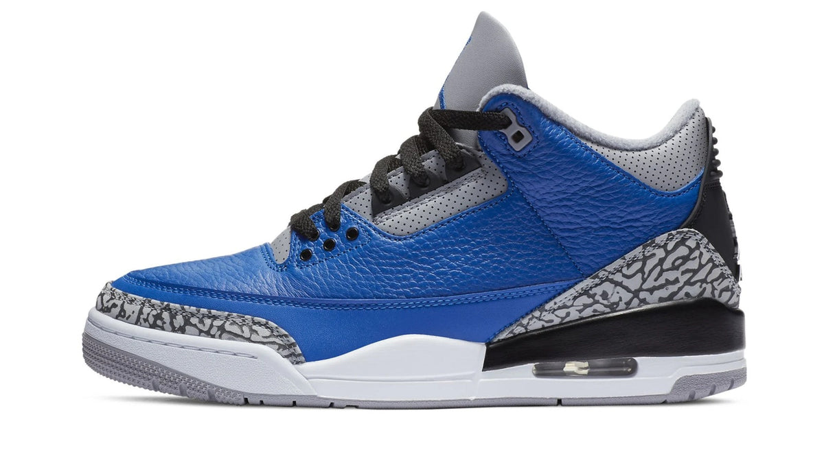 Air Jordan 3 Retro "Blue Cement" sneaker product image 1 | Foot Spikes