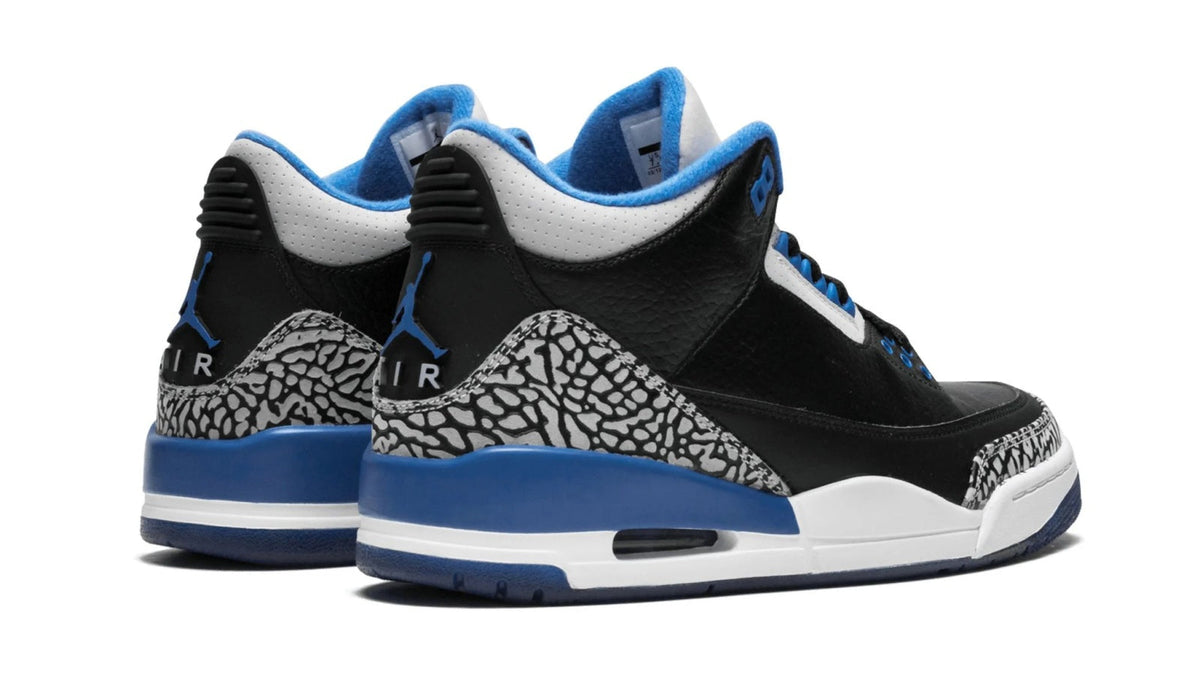 Air Jordan 3 Retro "Sport Blue" sneaker product image 4 | Foot Spikes