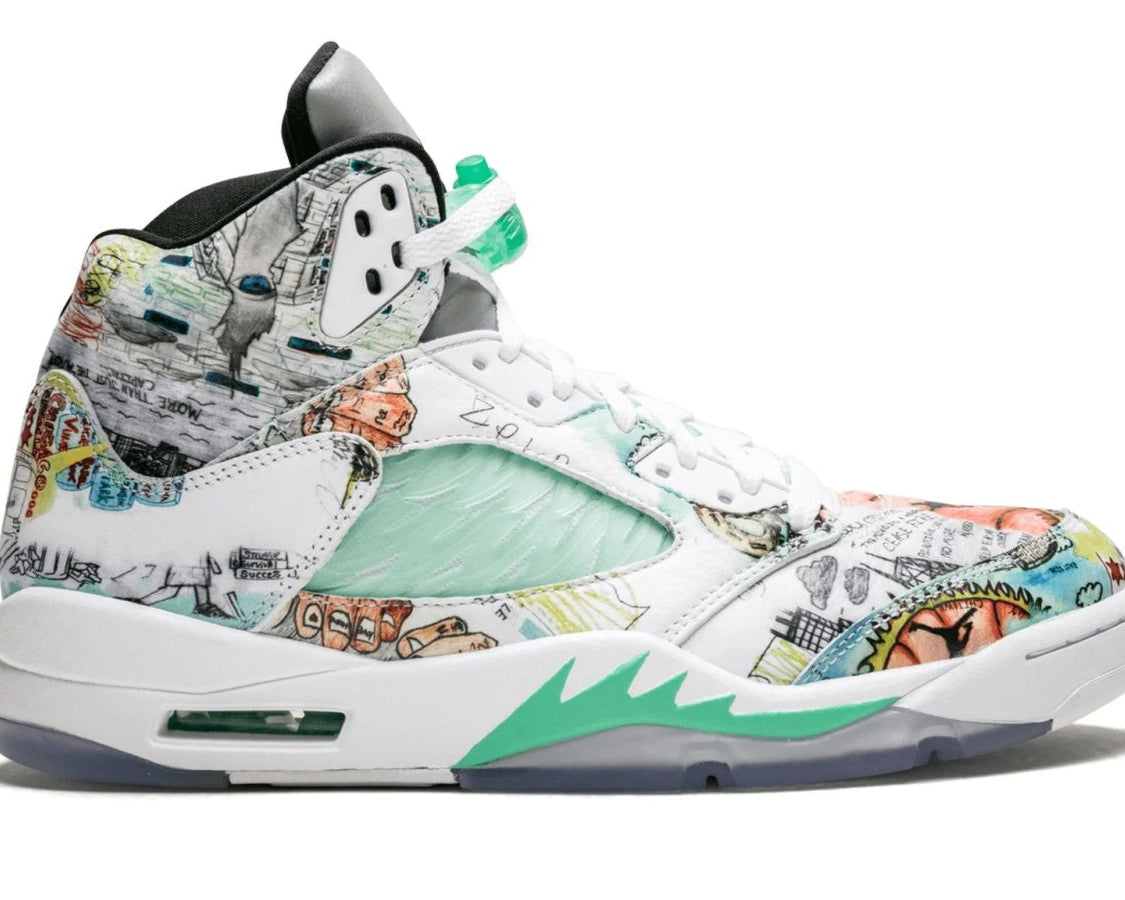 Air Jordan 5 Retro "WINGS" sneaker product image 4 | Foot Spikes