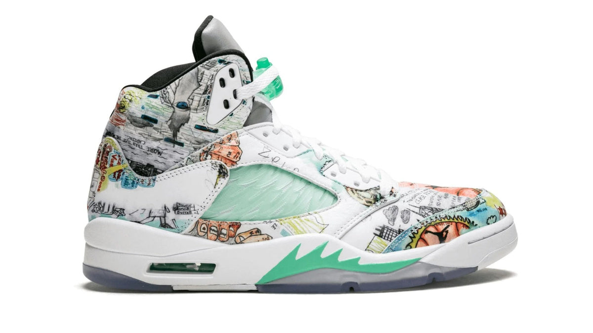 Air Jordan 5 Retro "WINGS" sneaker product image 4 | Foot Spikes