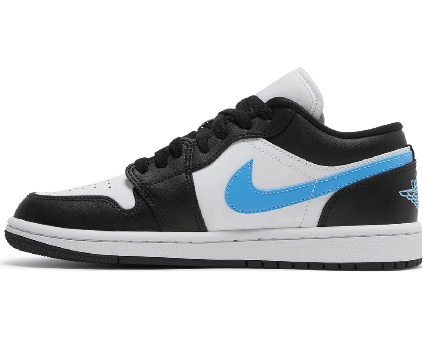 Air Jordan 1 Low 'Black University Blue' sneaker product image 1 | Foot Spikes