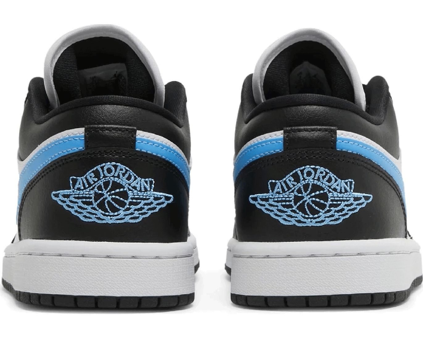 Air Jordan 1 Low 'Black University Blue' sneaker product image 5 | Foot Spikes