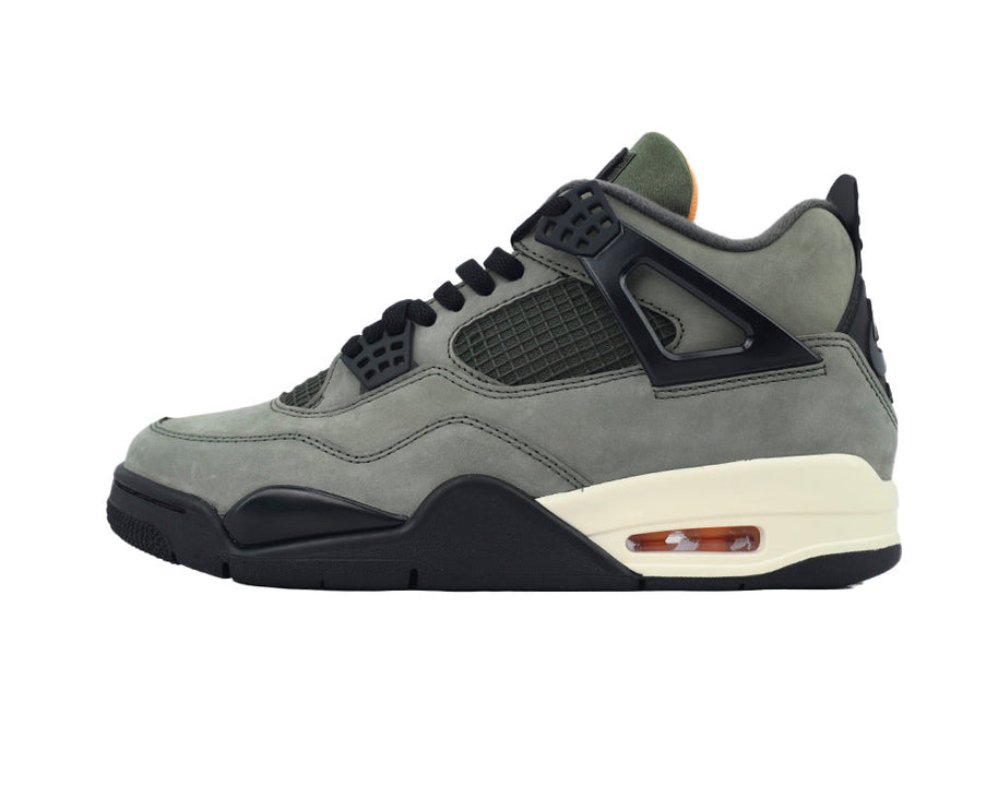 Undefeated x Air Jordan 4 Retro Green Black Hook sneaker product image 1 | Foot Spikes