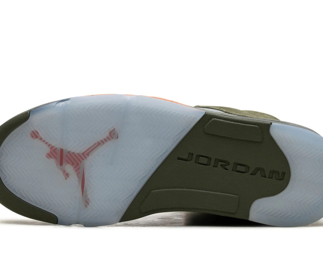 Air Jordan 5 OG "Olive" sneaker product image 5 | Foot Spikes
