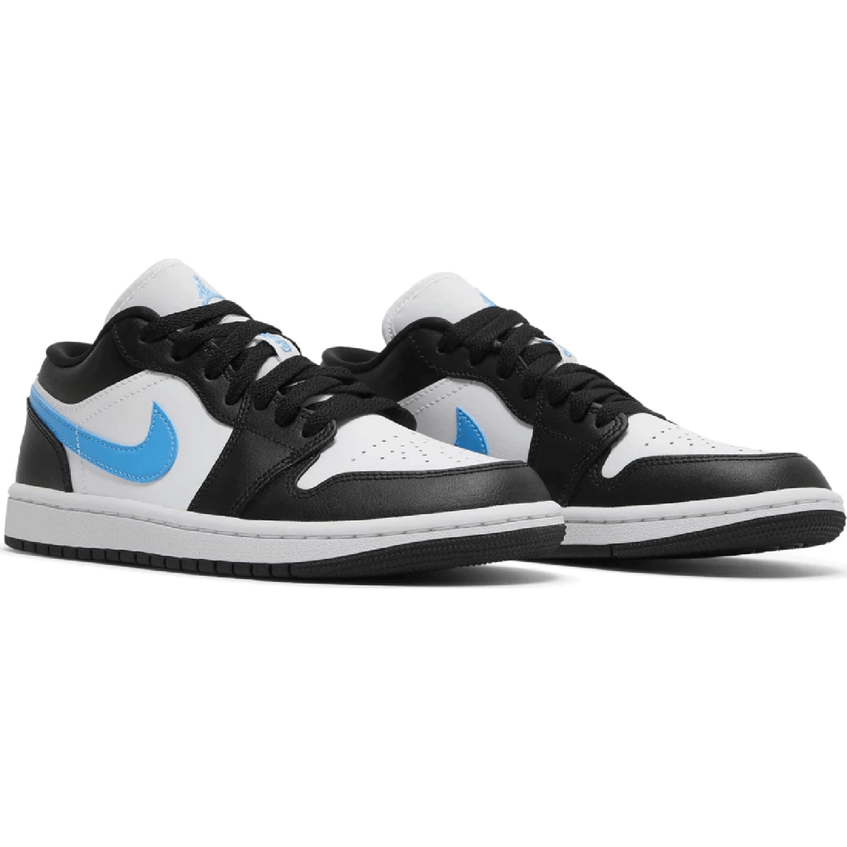 Air Jordan 1 Low 'Black University Blue' sneaker product image 3 | Foot Spikes