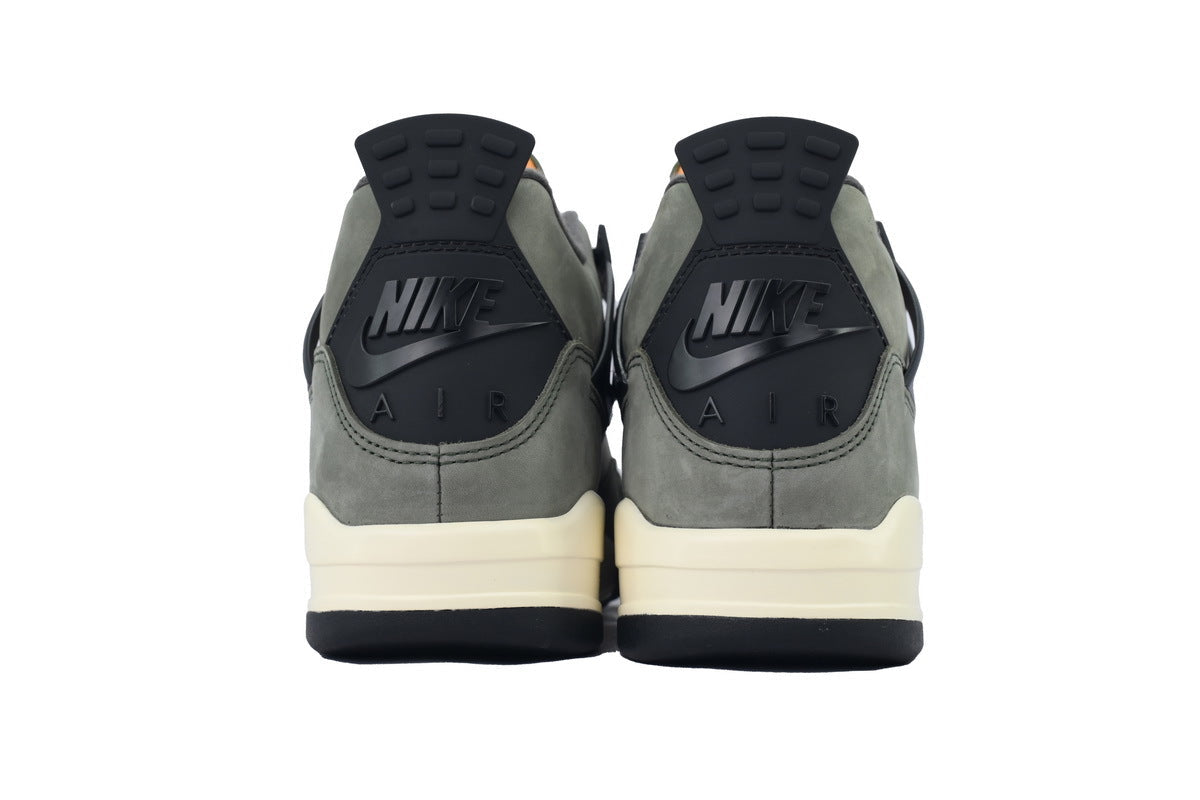 Undefeated x Air Jordan 4 Retro Green Black Hook sneaker product image 3 | Foot Spikes