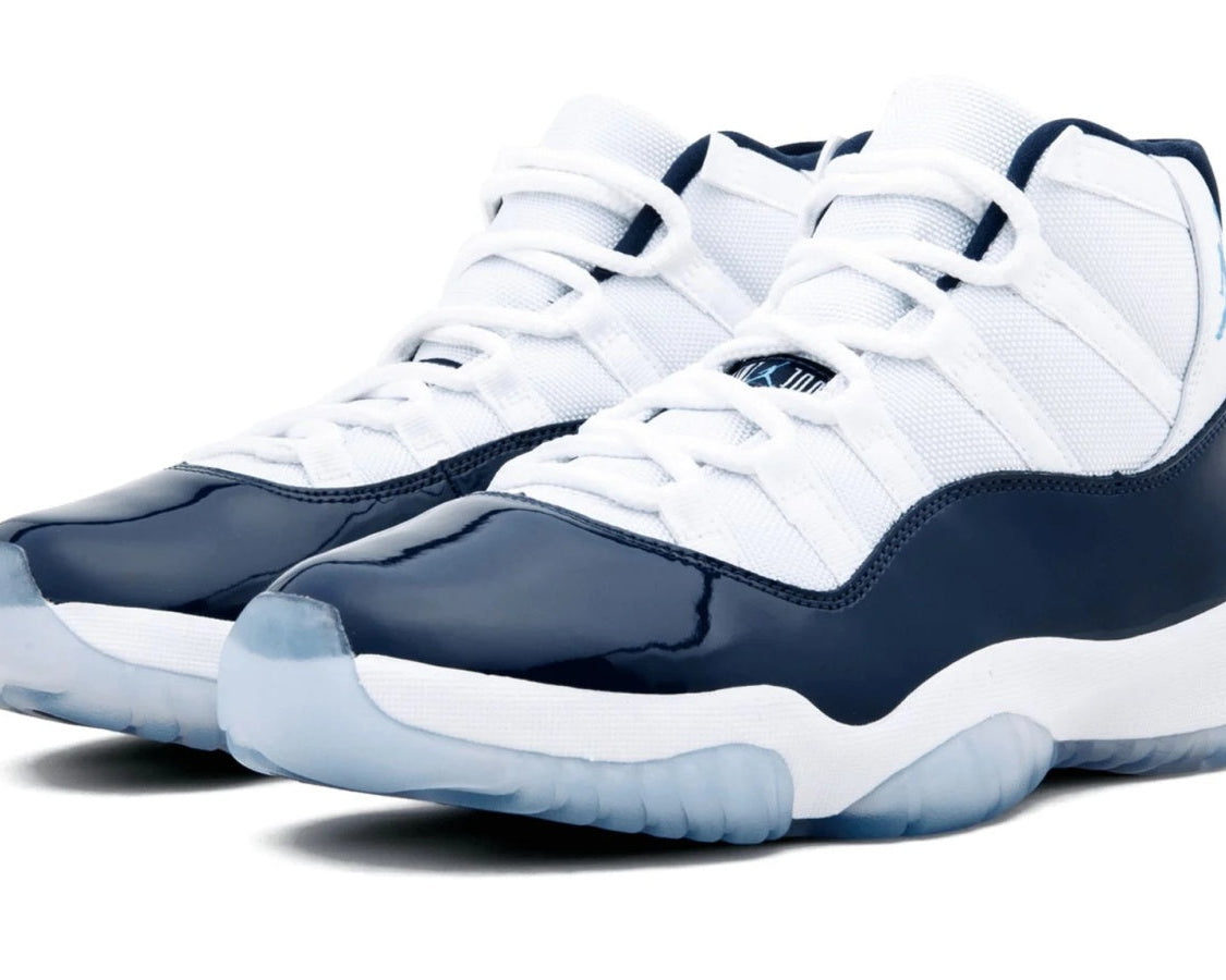 Air Jordan 11 Retro "Navy / Win Like '82" sneaker product image 2 | Foot Spikes
