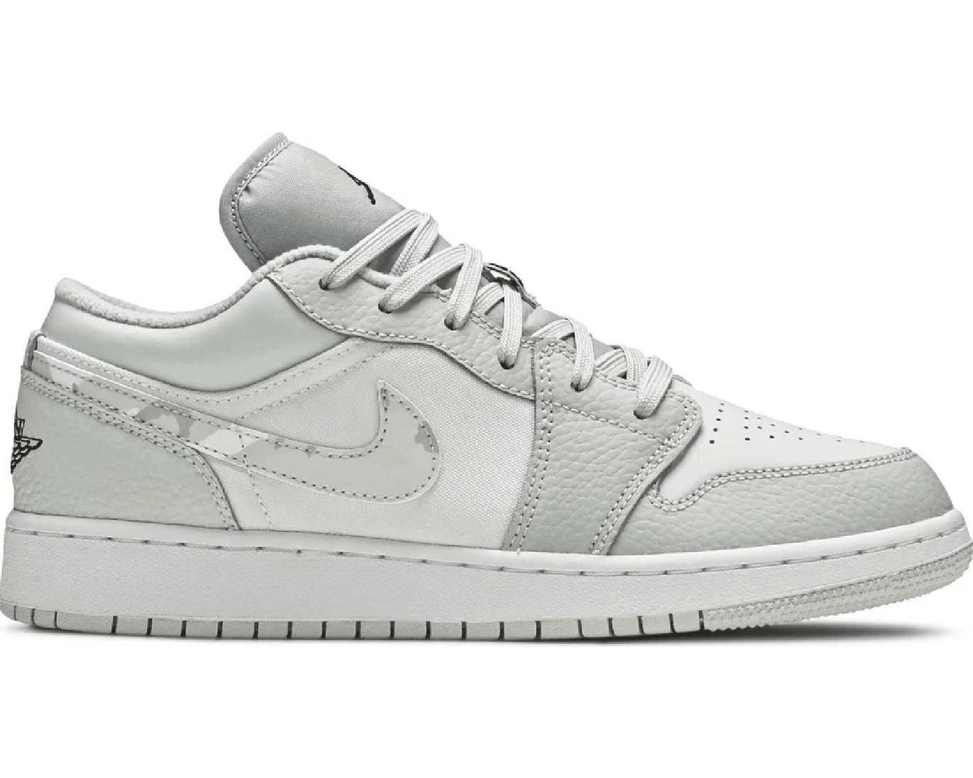 Air Jordan 1 Low SE GS 'White Camo' sneaker product image 3 | Foot Spikes