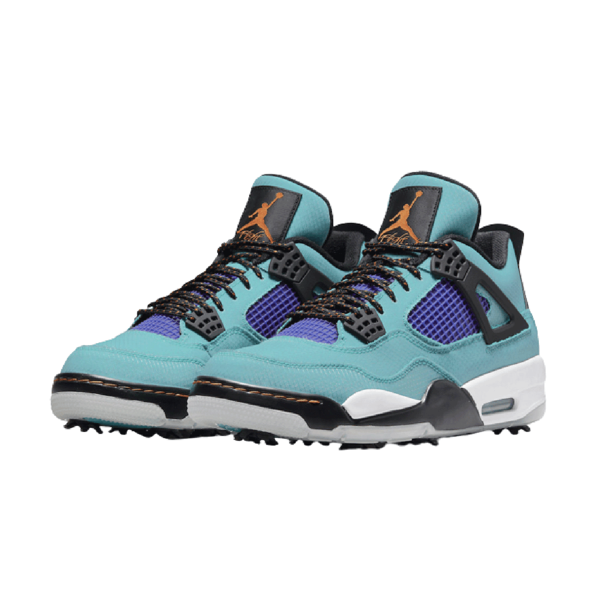 Air Jordan 4 Golf “Teal Purple” is Ready for Flight sneaker product image 3 | Foot Spikes