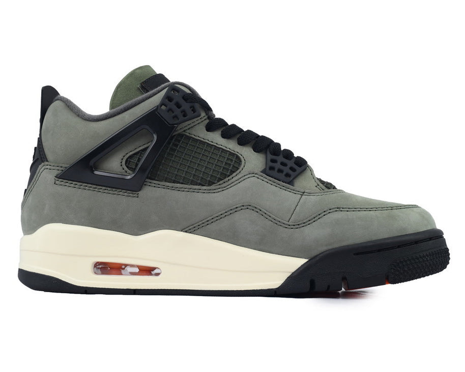 Undefeated x Air Jordan 4 Retro Green Black Hook sneaker product image 4 | Foot Spikes