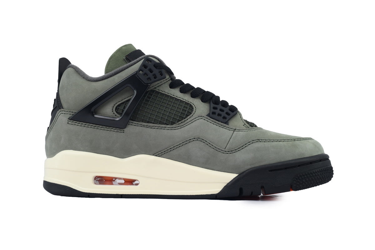 Undefeated x Air Jordan 4 Retro Green Black Hook sneaker product image 4 | Foot Spikes
