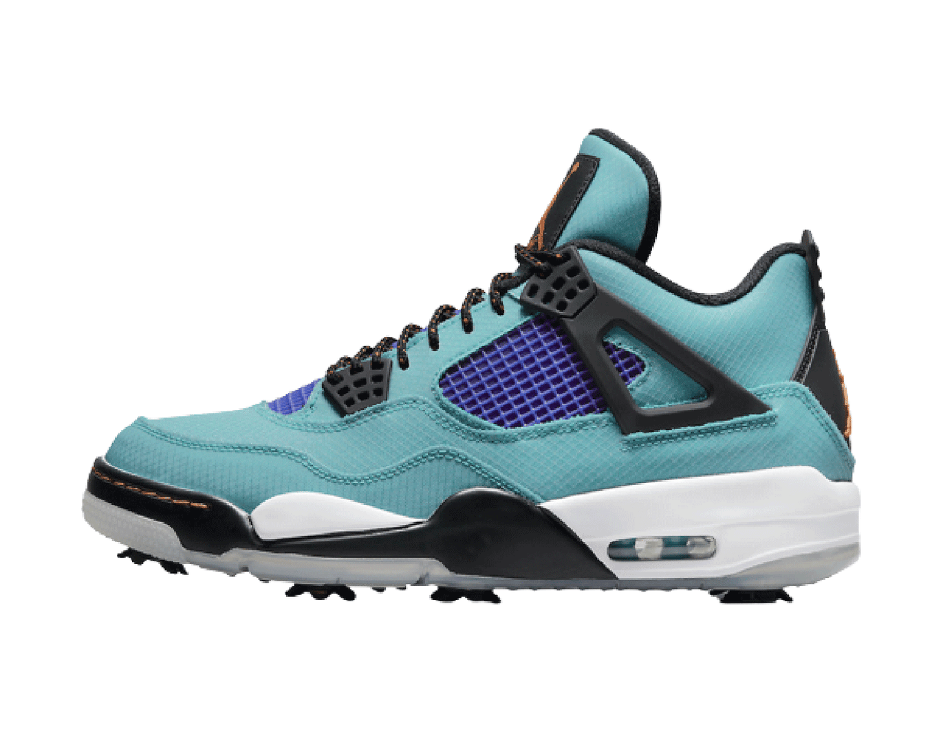 Air Jordan 4 Golf “Teal Purple” is Ready for Flight sneaker product image 1 | Foot Spikes
