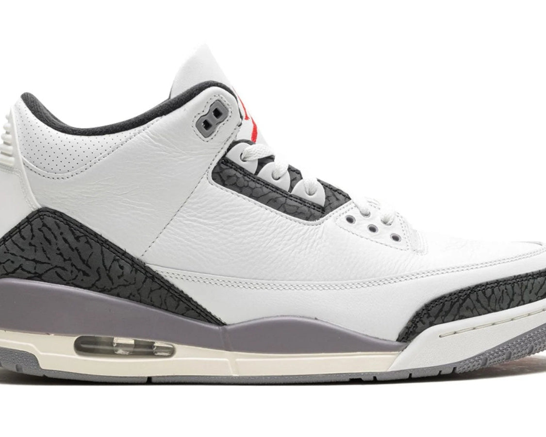 Air Jordan 3 "Cement Grey" sneaker product image 3 | Foot Spikes
