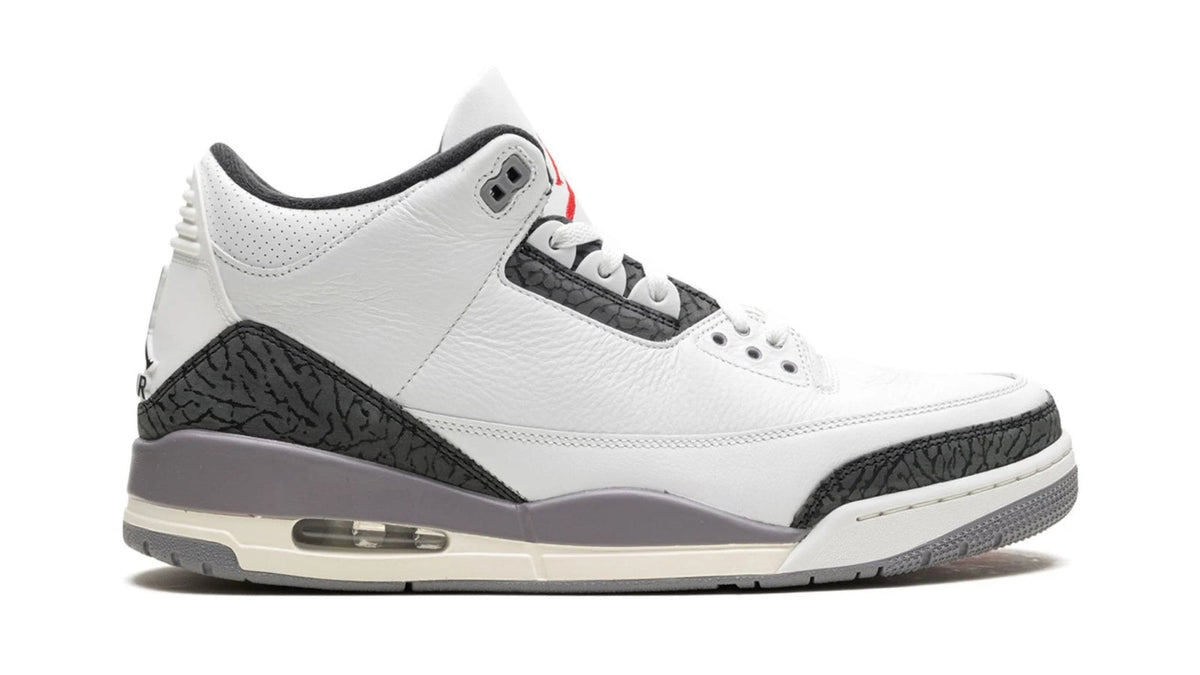 Air Jordan 3 "Cement Grey" sneaker product image 3 | Foot Spikes