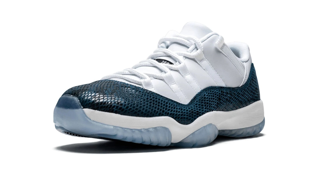 Air Jordan 11 Retro Low LE "Blue Snakeskin" sneaker product image 3 | Foot Spikes
