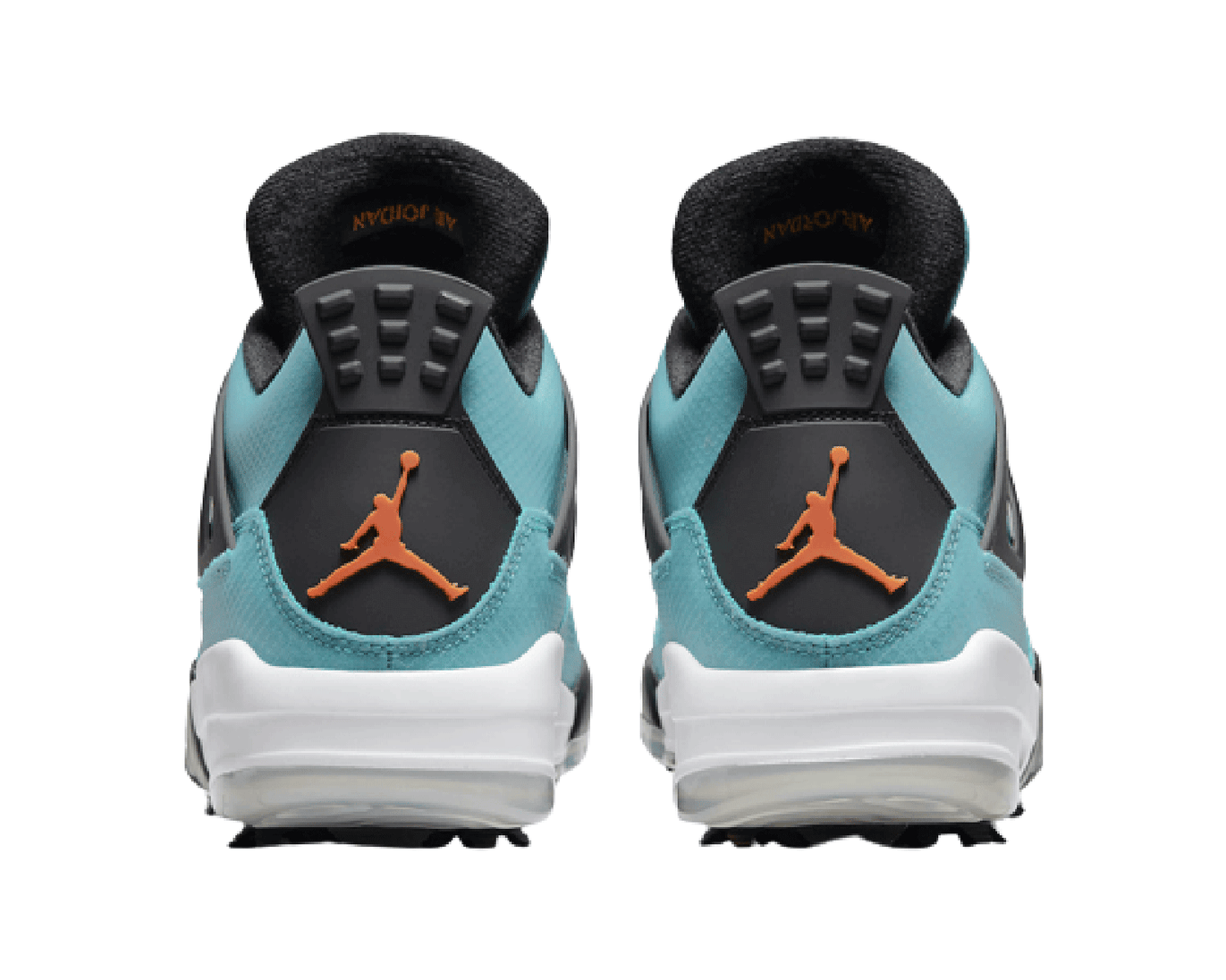 Air Jordan 4 Golf “Teal Purple” sneaker product image 5 | Foot Spikes