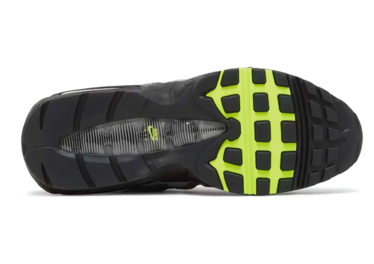 Nike Air Max 95 Black Neon sneaker product image 2 | Foot Spikes
