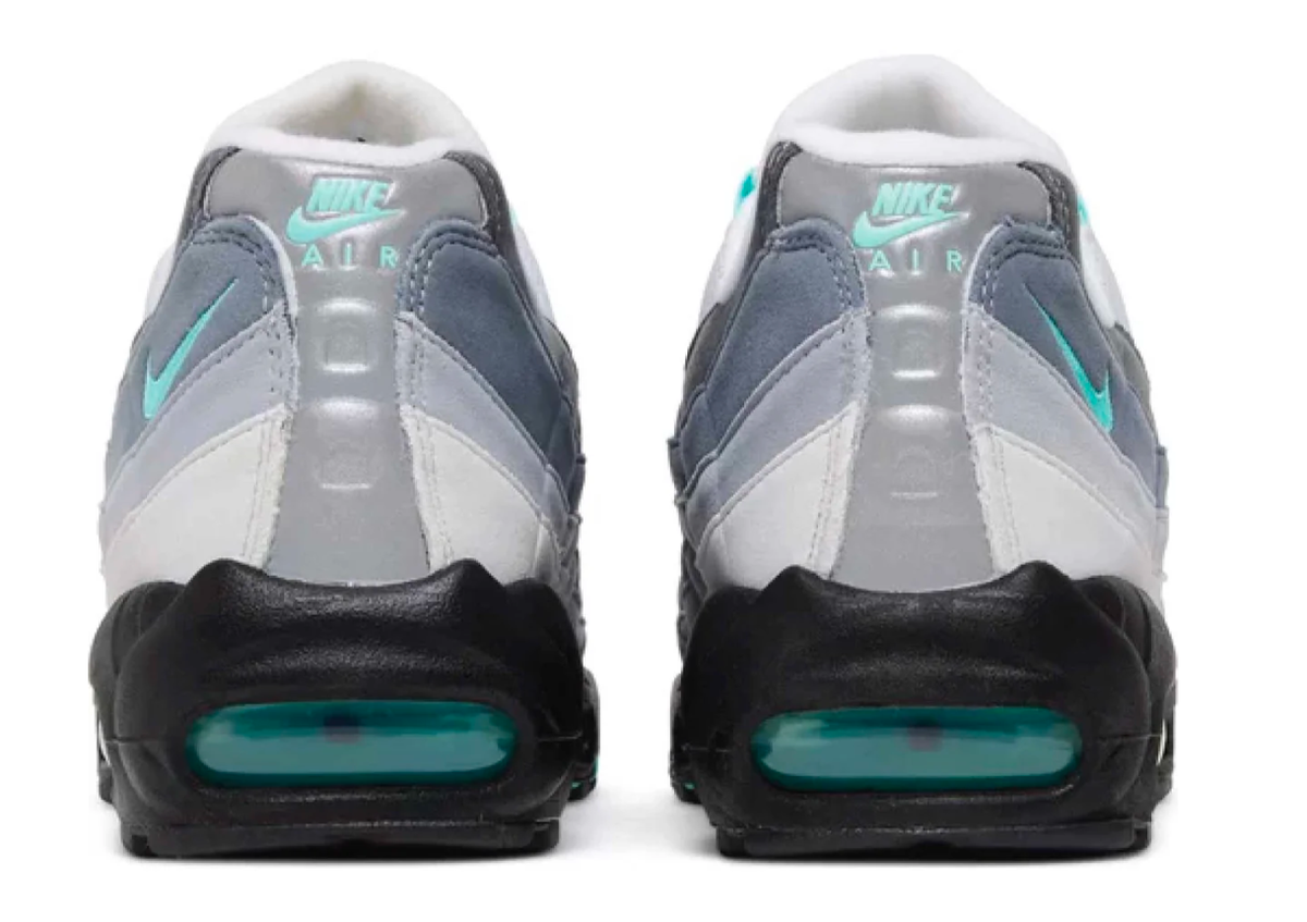 Nike Air Max 95 Hyper Turquoise sneaker product image 3 | Foot Spikes