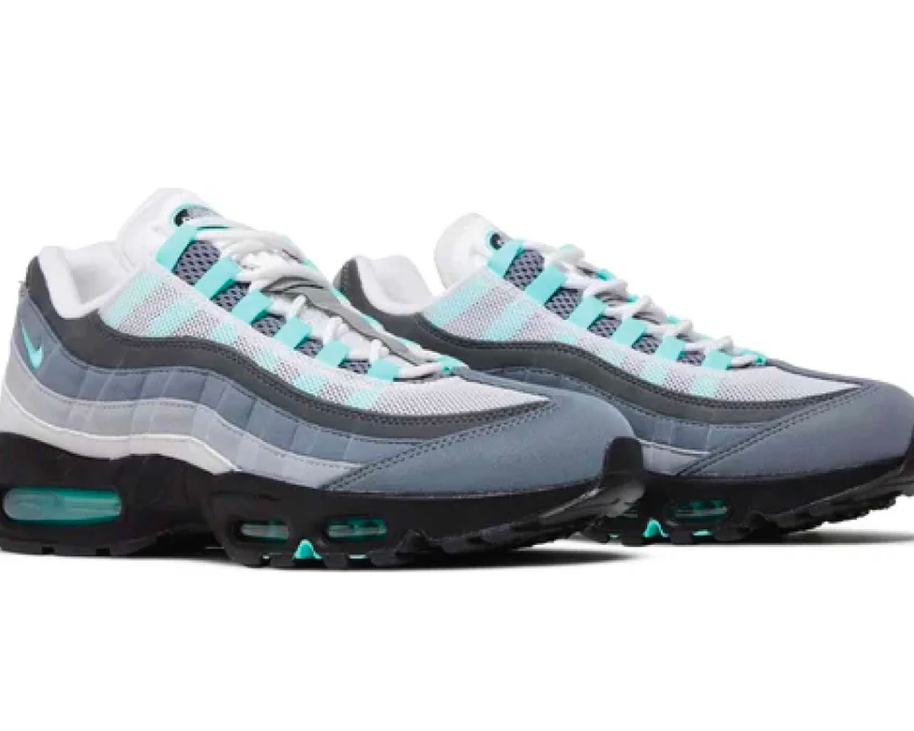 Nike Air Max 95 Hyper Turquoise sneaker product image 4 | Foot Spikes
