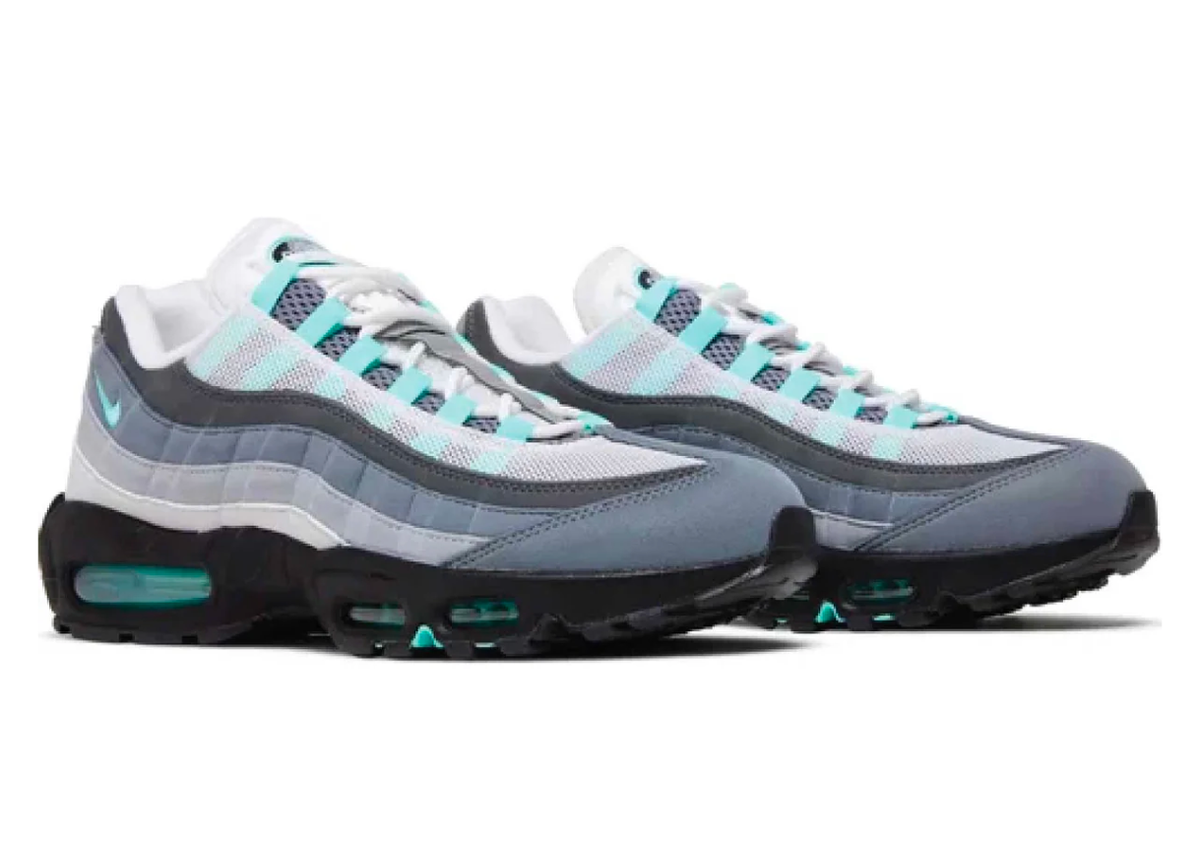 Nike Air Max 95 Hyper Turquoise sneaker product image 4 | Foot Spikes