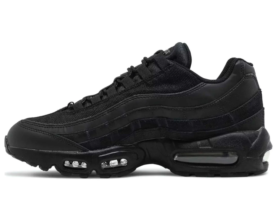 Nike Air Max 95 Essential Triple Black sneaker product image 1 | Foot Spikes